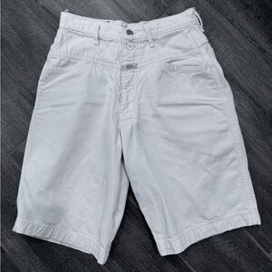 Vintage Marithe Francois Girbaud Shorts Womens 29 Jorts High Rise 90s USA‎